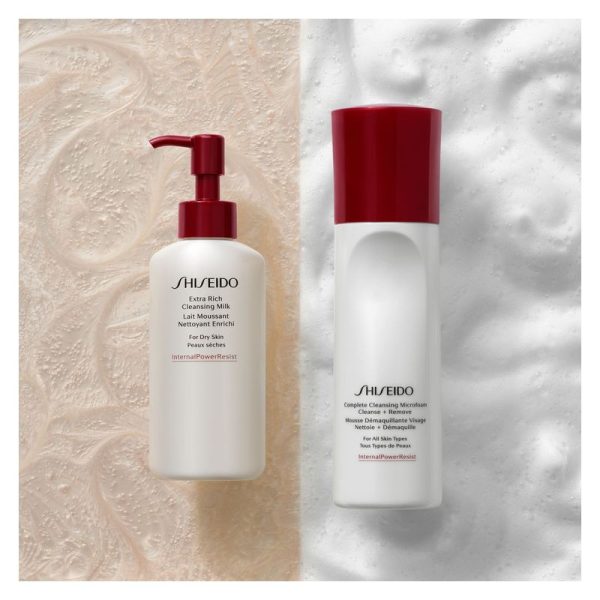 SHISEIDO - Complete Cleansing Microfoam Cleanse + Remove. - immagine 2