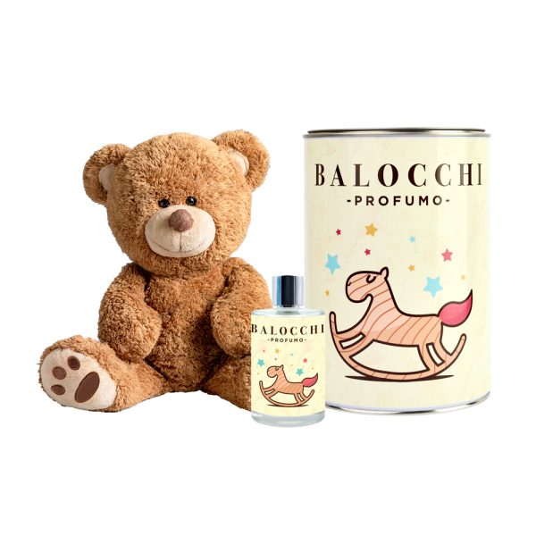 BALOCCHI - Set Acqua di profumo 100ml con orsetto Rino