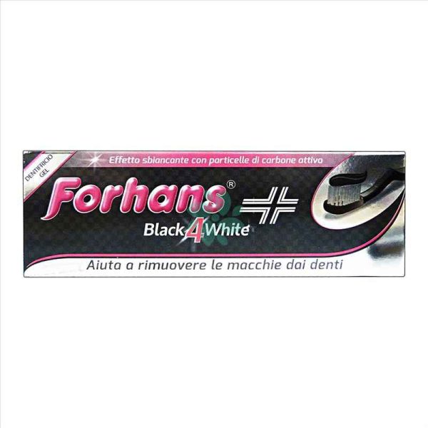 Forhans - Dentifricio Gel Black4white - immagine 2