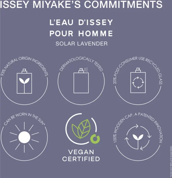 ISSEY MIYAKE - Homme Solar Lavender Eau de Toilette Intense - immagine 4