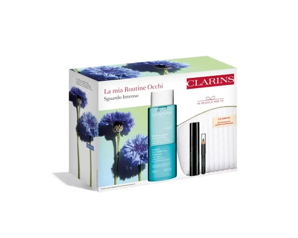 CLARINS - Cofanetto - Struccante Occhi Express Coffret 125 + Mascara 3 ml + Matita occhi - immagine 2