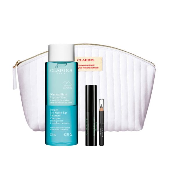 CLARINS - Cofanetto - Struccante Occhi Express Coffret 125 + Mascara 3 ml + Matita occhi