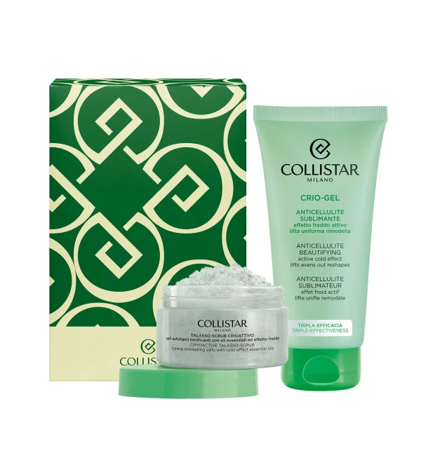 COLLISTAR - Cofanetto Crio-Gel Anticellulite Sublimante175ml + Talasso-Scrub Crioattivo 150 g