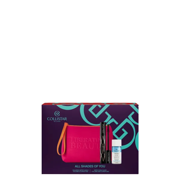 COLLISTAR - Cofanetto Impeccabile Mascara + Soluzione Bifasica Struccante 35 ml + Pochette - immagine 3