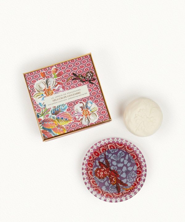 FRAGONARD - Heliotrope Gingembre Sapone & Portasapone - immagine 2